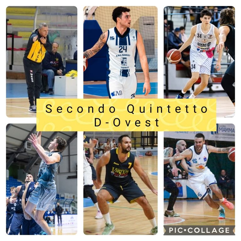 SECONDO MIGLIOR QUINTETTO – DR1 OVEST