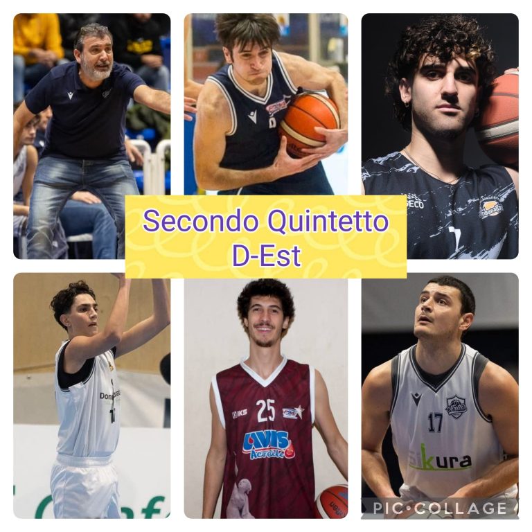SECONDO MIGLIOR QUINTETTO – DR1 EST
