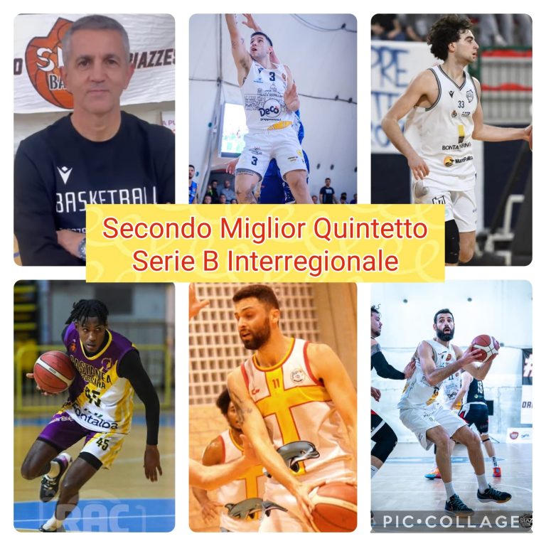 SECONDO MIGLIOR QUINTETTO – SERIE B INTERREGIONALE