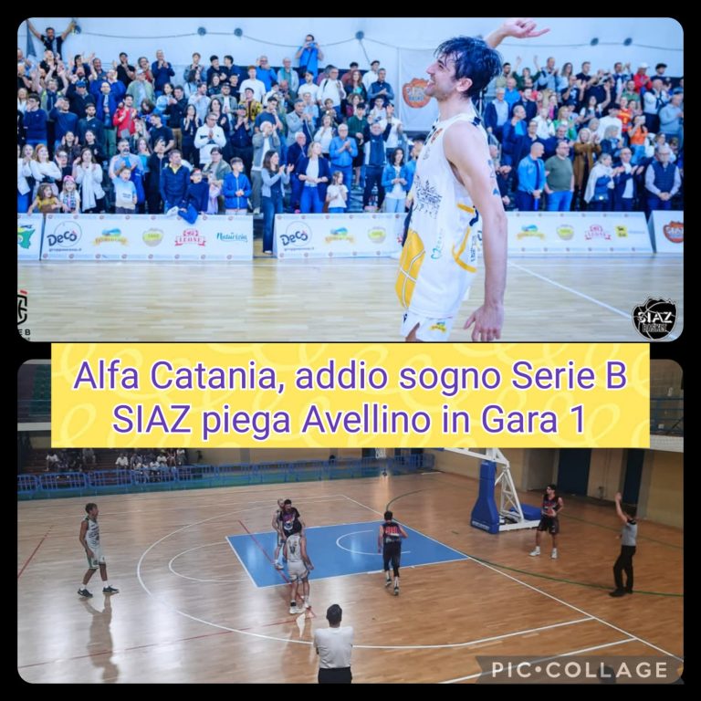 Alfa Catania, addio sogno Serie B. SIAZ piega Avellino in Gara 1