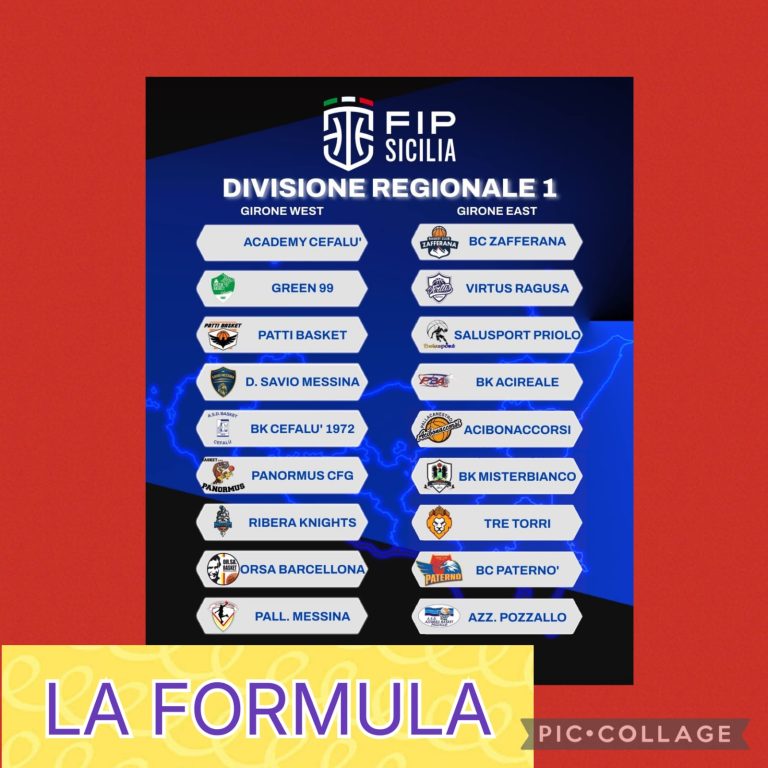 Divisione Regionale 1: Ecco la Formula del Campionato 2025/2026
