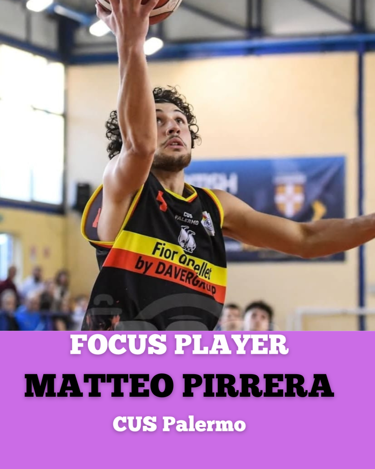 FOCUS PLAYER: MATTEO PIRRERA